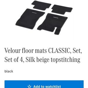 My vehicle: GLA SUV H247 Mercedes